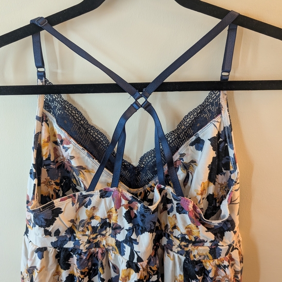 🌙 Cacique by Lane Bryant Floral Nighty ✨ size 14/16 - Picture 3 of 9